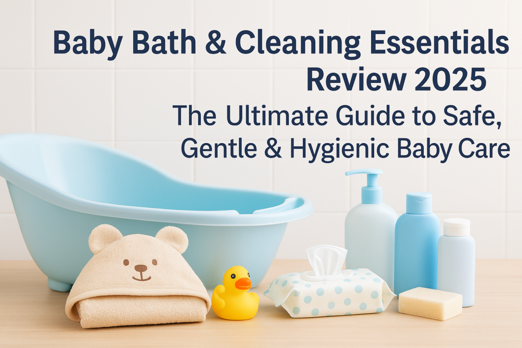 Baby Bath & Cleaning Essentials Review