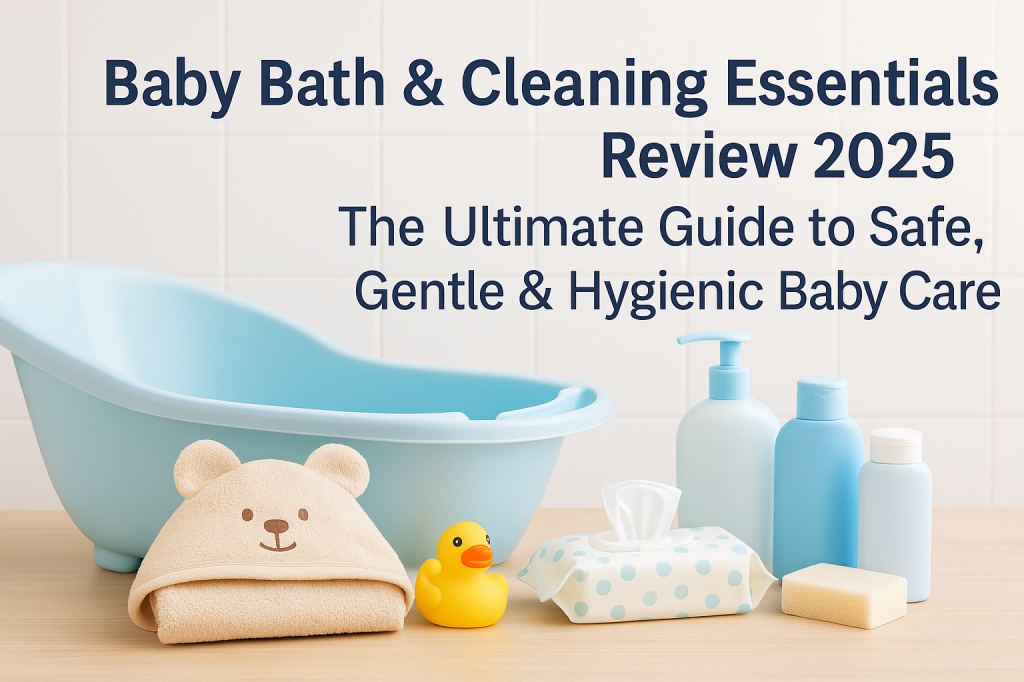Baby Bath & Cleaning Essentials Review